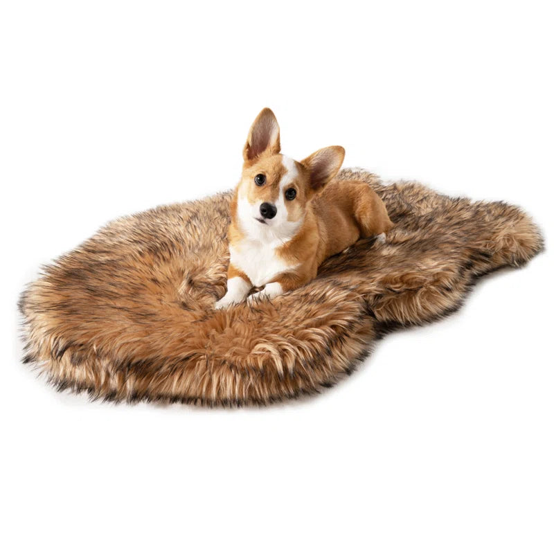 Orthopedic Faux Fur Pet Bed