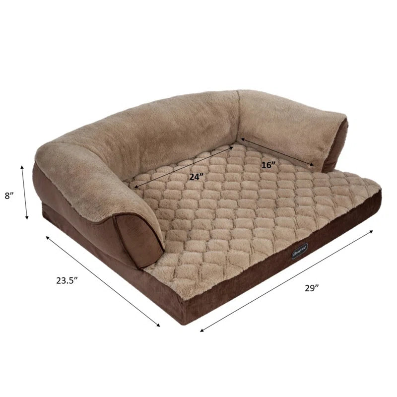 Super Lux Bolster Pet Bed