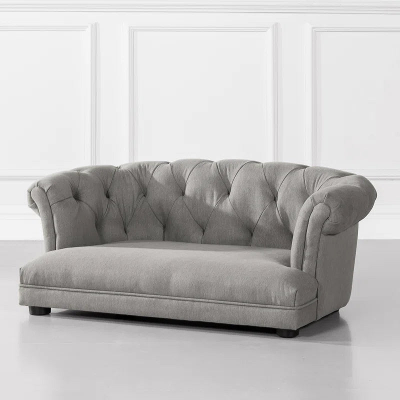Jennifer Taylor Home 36.5" Chesterfield Medium Pet Sofa Bed