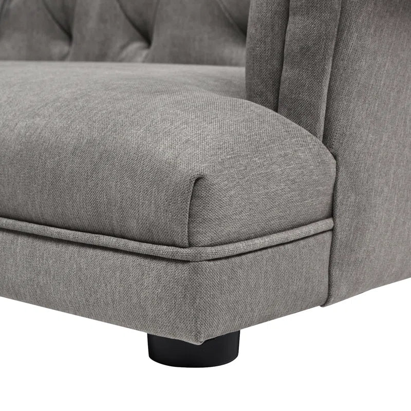 Jennifer Taylor Home 36.5" Chesterfield Medium Pet Sofa Bed