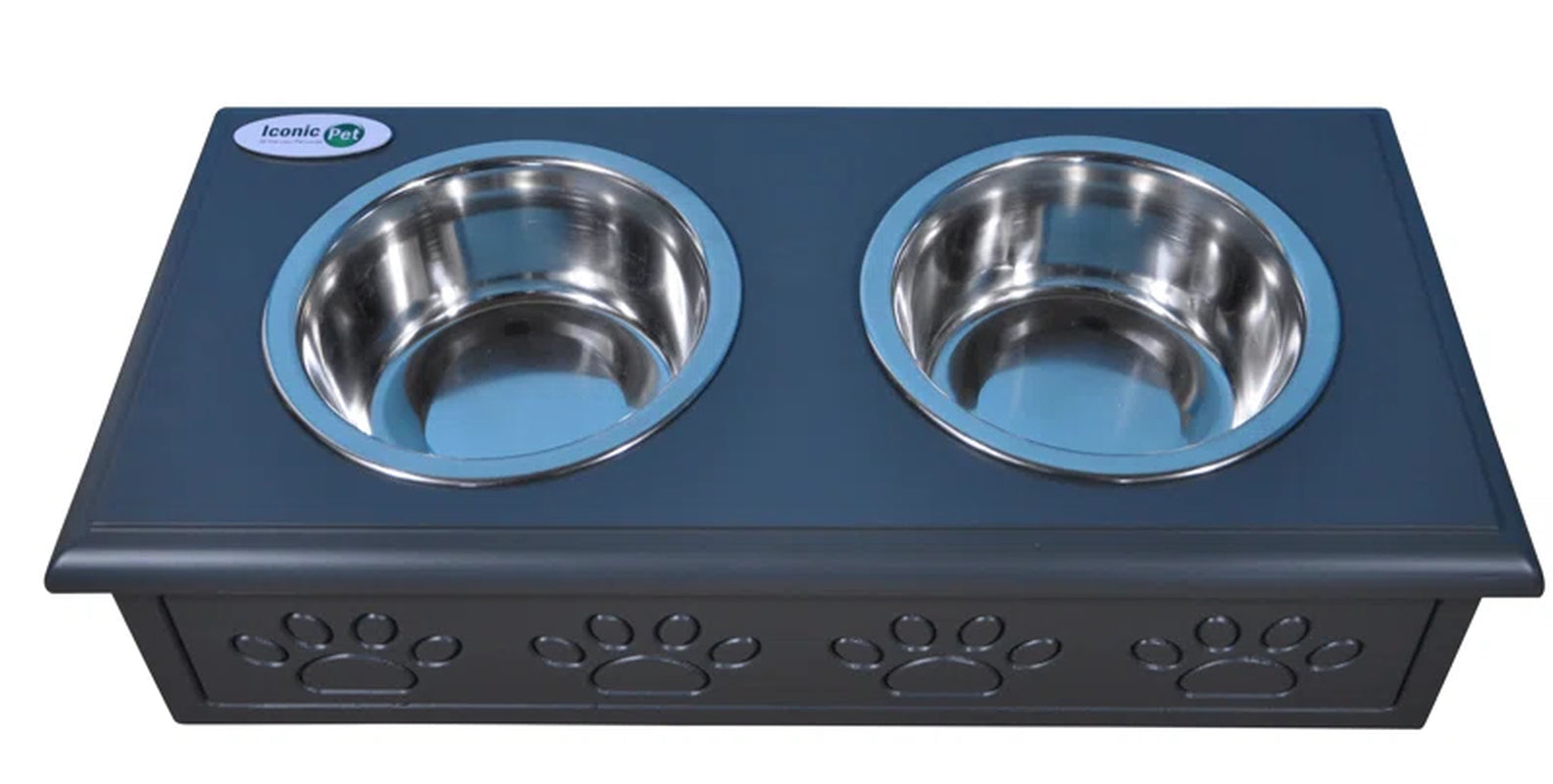 Sassy Paws 2 Cups Anti-Skid Elevated Feeder