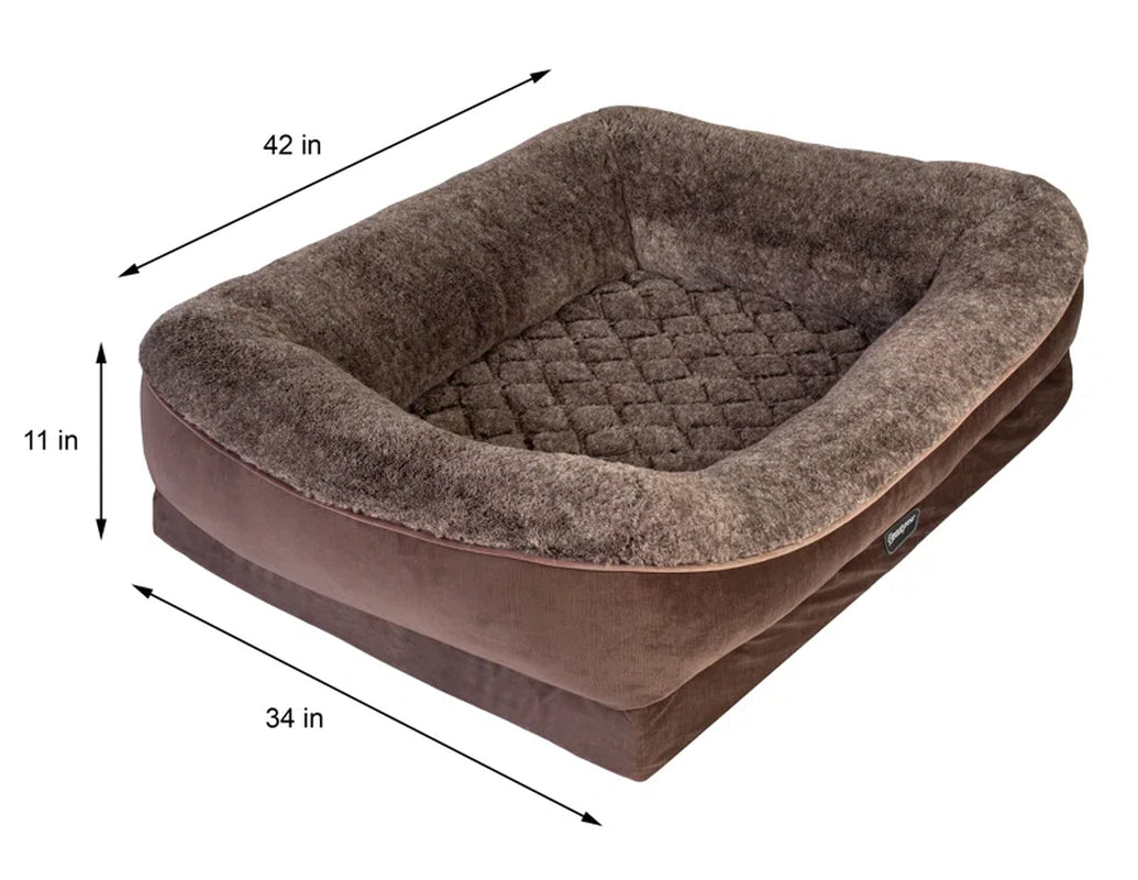 Ultra Plush Cuddler Pet Bed