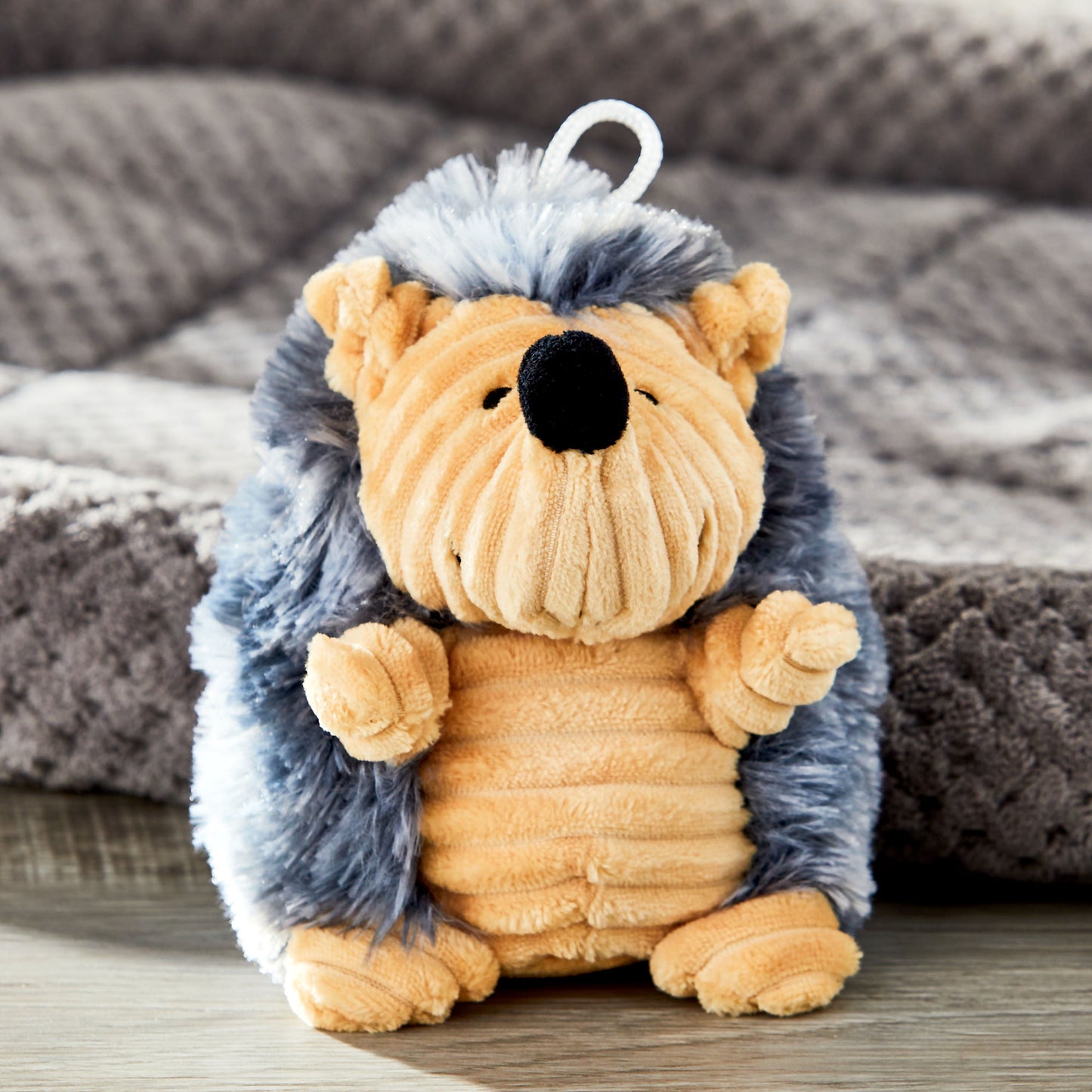 Cozy Buddy Hedgehog Squeaky Dog Toy