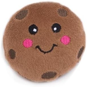 Burrow- Interactive Dog & Puppy Toys for Boredom, Stimulating Pet Products to Keep Them Busy, Hide & Seek Plush Puzzles, Squeaky Toy for Enrichment, for Small & Medium Dogs- Milk and Cookies