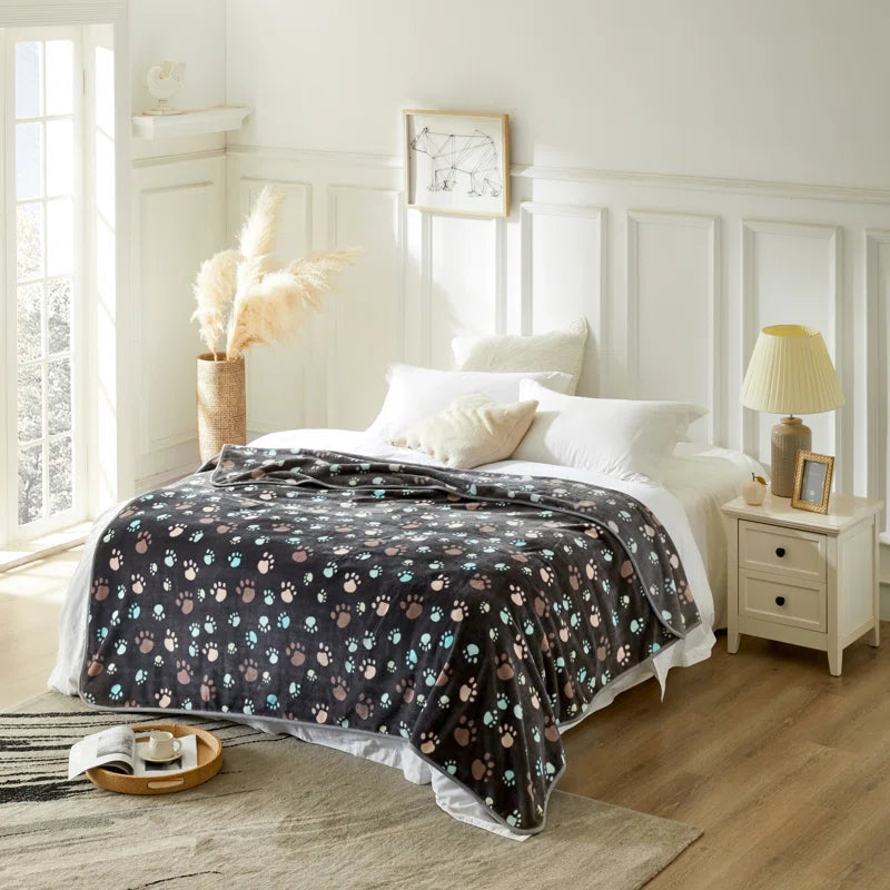 Animal Print Outdoor Pet Blanket
