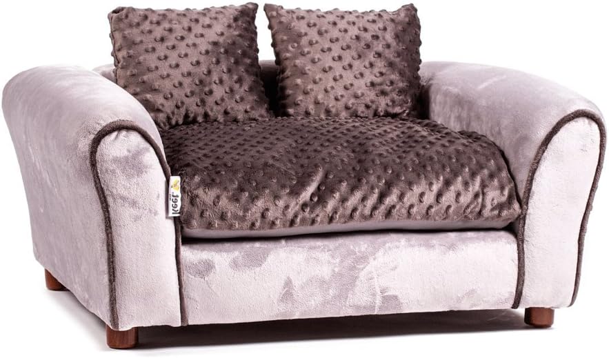 Westerhill Pet Sofa Bed, Charcoal, Medium, for Dogs and Cats All Medium and Small Breeds