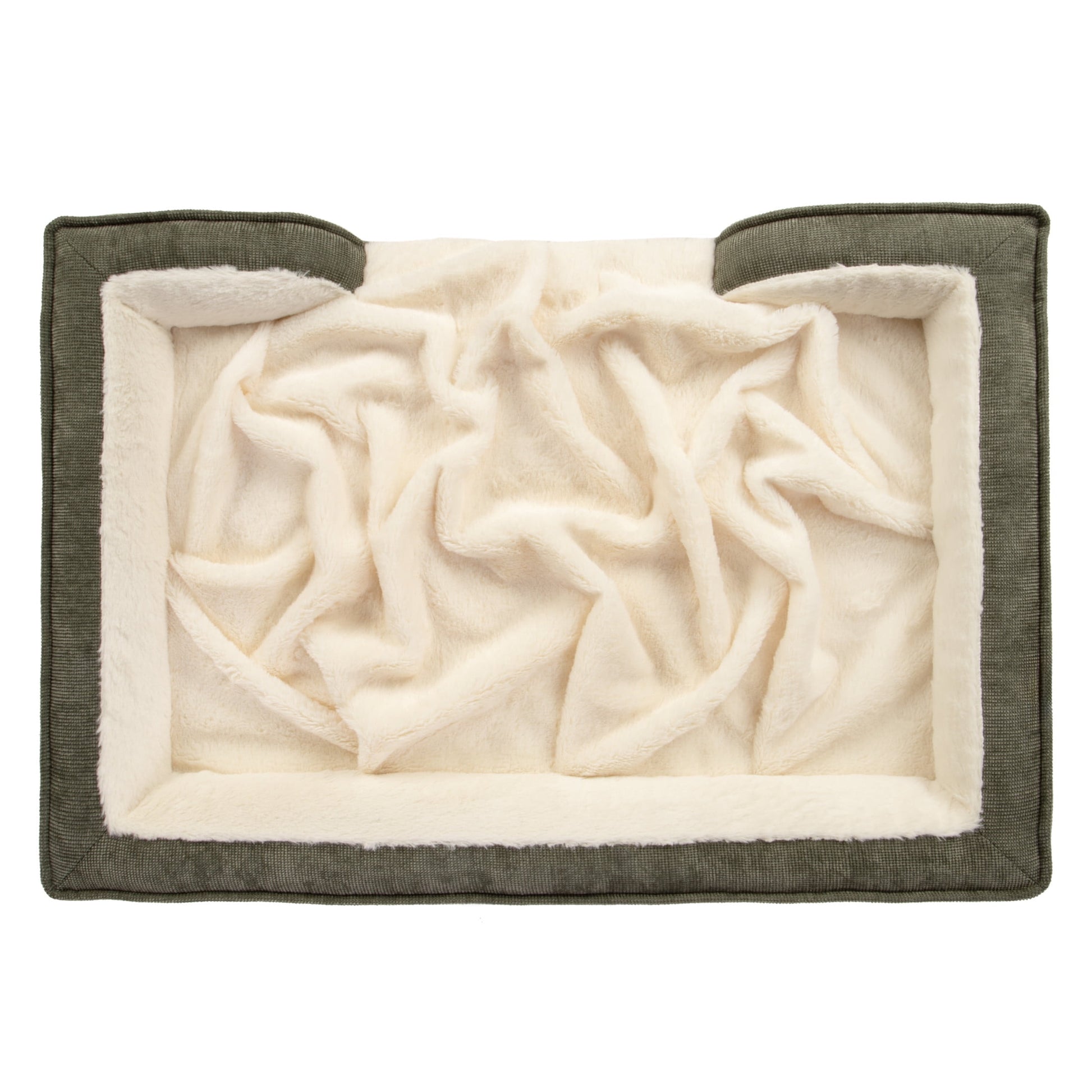 Pet Products Medium Nest-Top Perfect Comfort Sofa Orthopedic Ped Bed, 30"X20", Green