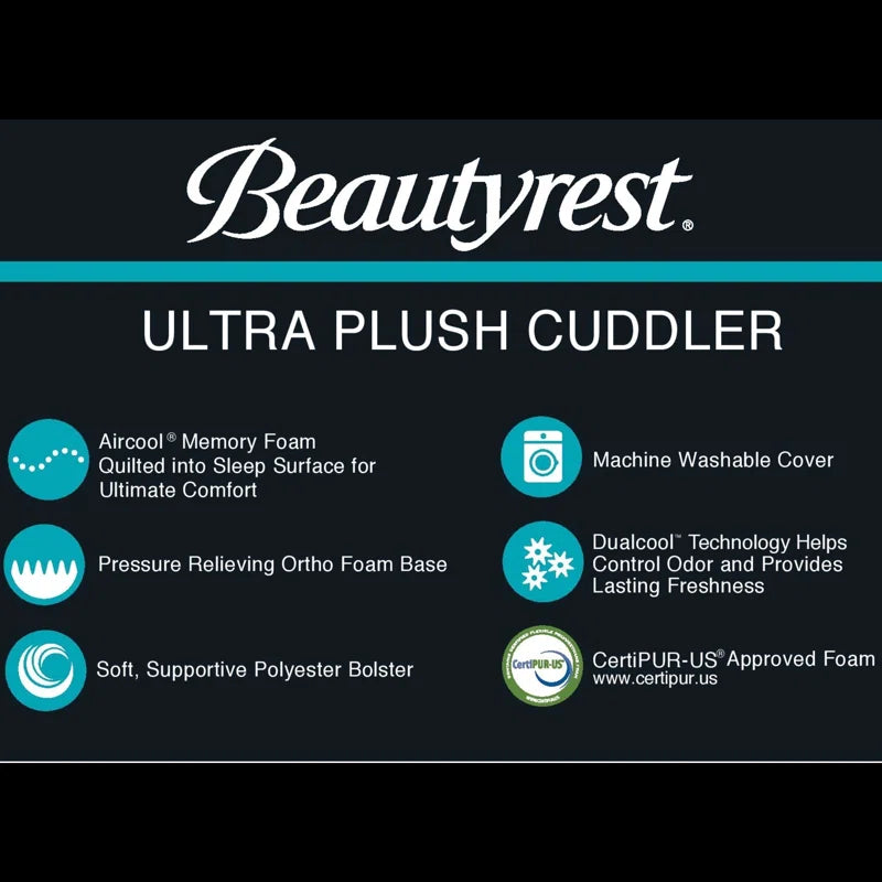 Ultra Plush Cuddler Pet Bed