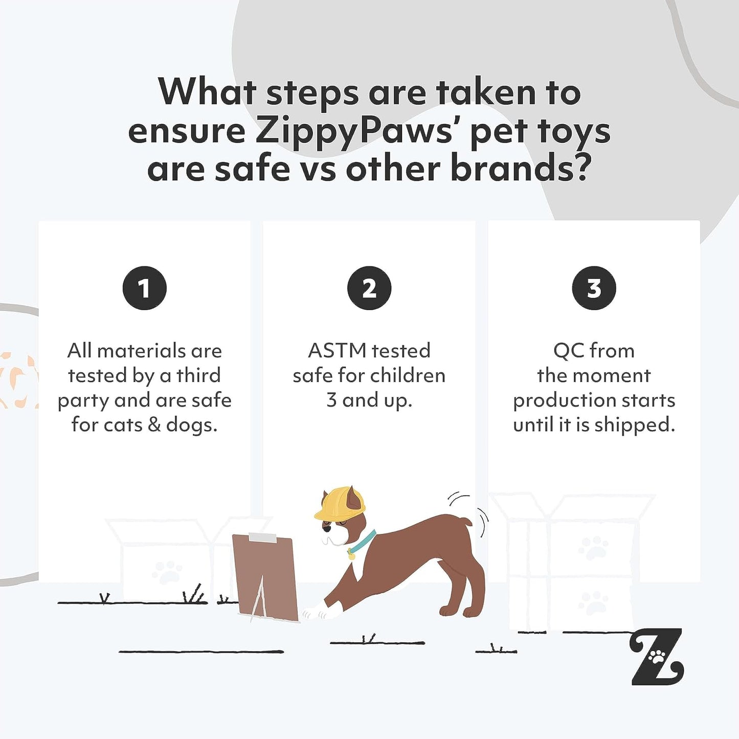 Burrow- Interactive Dog & Puppy Toys for Boredom, Stimulating Pet Products to Keep Them Busy, Hide & Seek Plush Dog Puzzles, Squeaky Toy for Enrichment, for Small & Medium Dogs- Chipmunk Log
