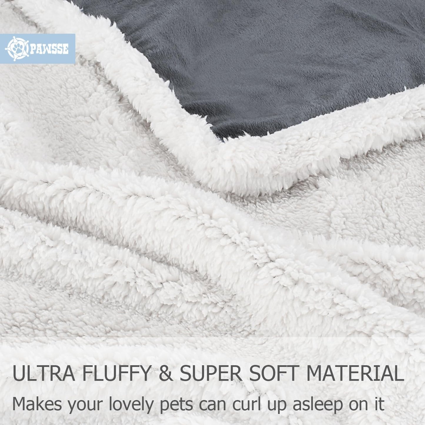 Dog Blankets for Small Dogs, Soft Puppy Blanket, Pet Blankets for Cats, Lightweight & Washable, Perfect for Dog Beds, Car Seats, Creat, 30X40 Inches