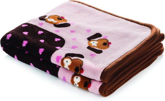 Blanket for Pets - Cozy Dog Blanket for Small Dogs - Machine Washable Dog Blanket