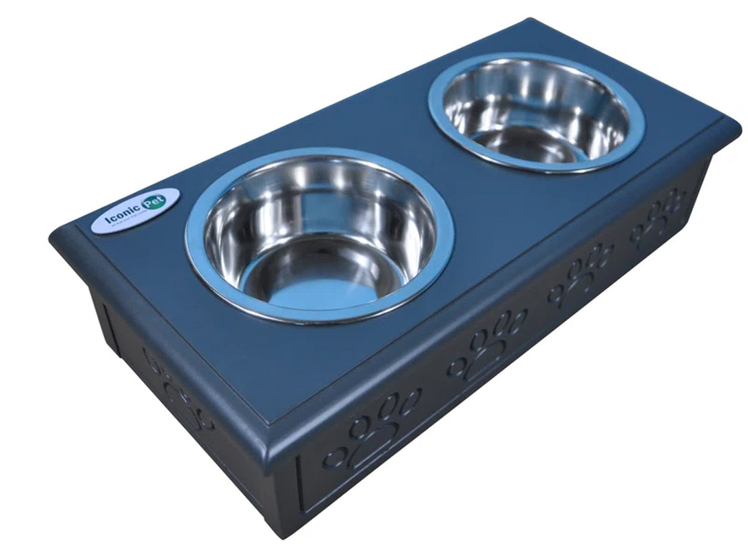 Sassy Paws 2 Cups Anti-Skid Elevated Feeder