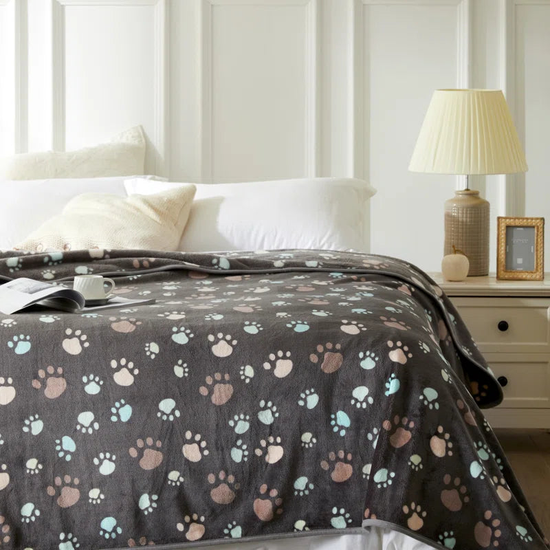 Animal Print Outdoor Pet Blanket