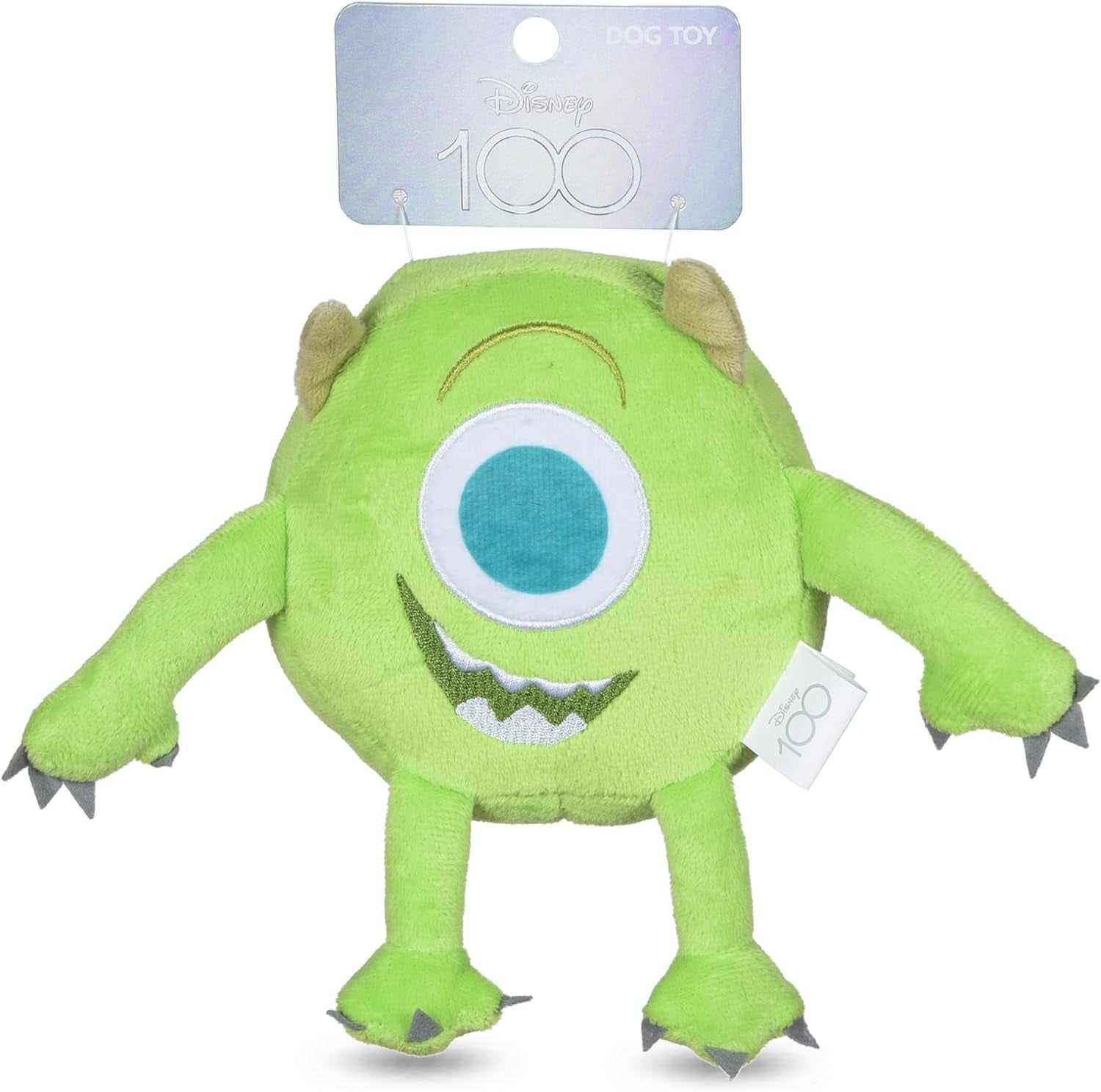 Pixar’S Mike Wazowski Plush Dog Toy 6In | Disney Pixar Dog Toys | Plush Toy for Dogs Inspired by Mike from Pixar’S Monsters, Inc. with Squeaker