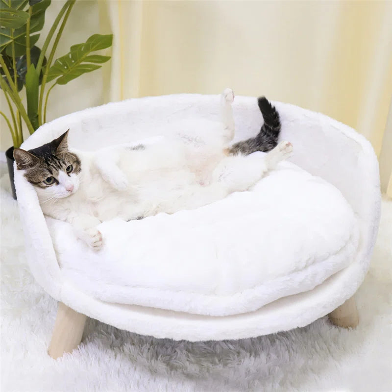 Nott Dog Sofa Cat Sofa Bed with Removeable Padded Cushion