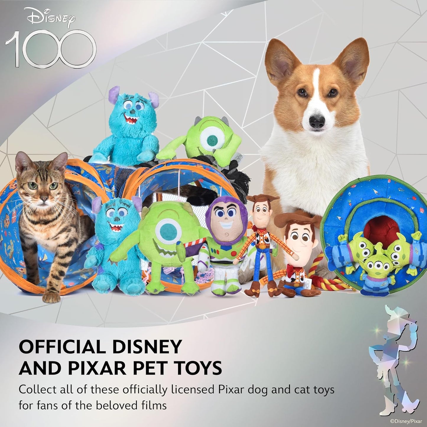 Pixar’S Mike Wazowski Plush Dog Toy 6In | Disney Pixar Dog Toys | Plush Toy for Dogs Inspired by Mike from Pixar’S Monsters, Inc. with Squeaker