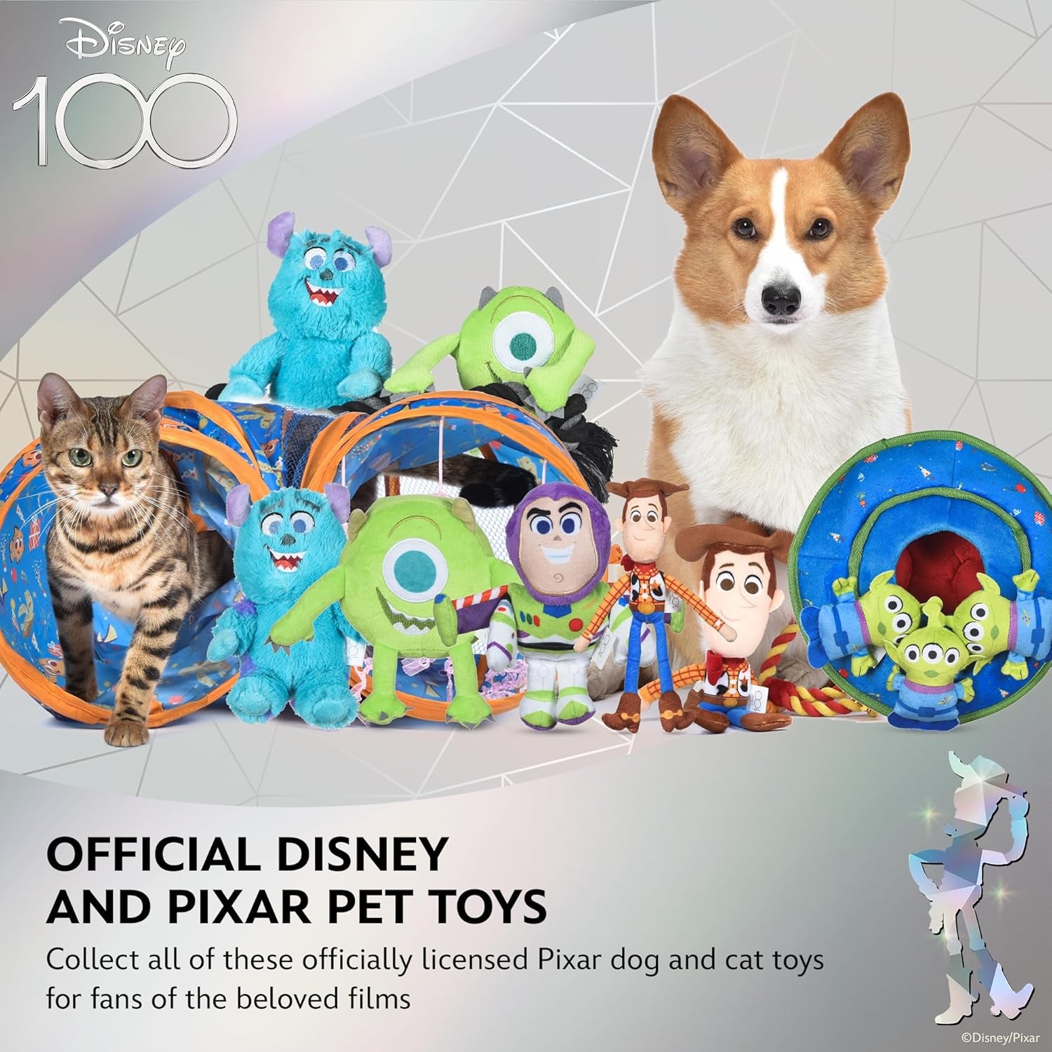 Pixar’S Mike Wazowski Plush Dog Toy 6In | Disney Pixar Dog Toys | Plush Toy for Dogs Inspired by Mike from Pixar’S Monsters, Inc. with Squeaker