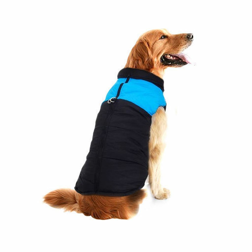 Pet Dog Vest Jacket Warm Waterproof Clothes Winter Padded Coat Small/Large US